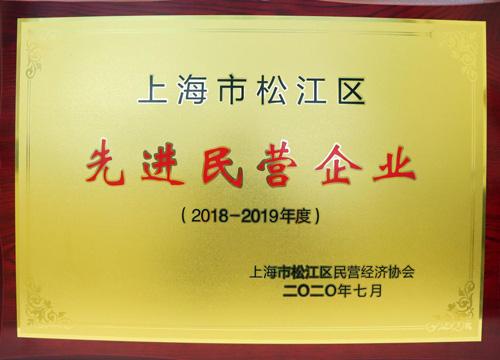 Shanghai Dasu Motor won the honorary title of "Advanced Enterprise" in Songjiang District, Shanghai